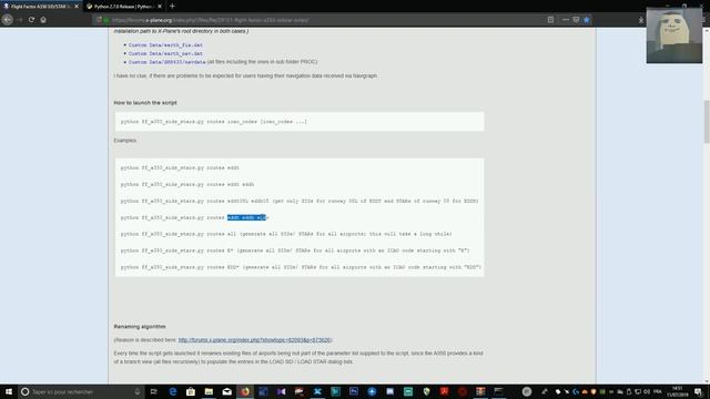 ✈️[ X-Plane 11 tuto français ] Intégrer les SIDS et les STARS AU FFA350 смотреть онлайн