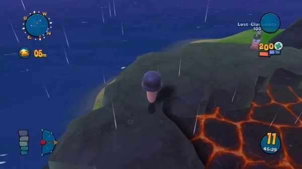 Прохождение Worms: Ultimate Mayhem #31 (Затерянный мир)