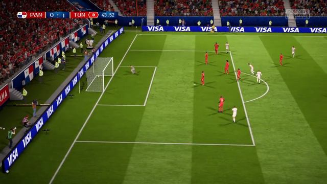 Панама - Тунис / FIFA World Cup Russia 2018 / FIFA 18 смотреть онлайн