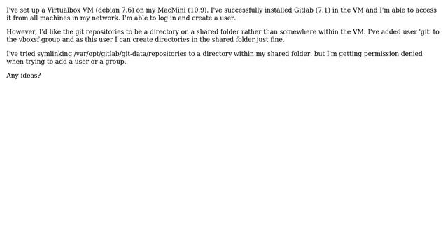 DevOps & SysAdmins: Gitlab on Virtualbox VM with repositories on host os смотреть онлайн