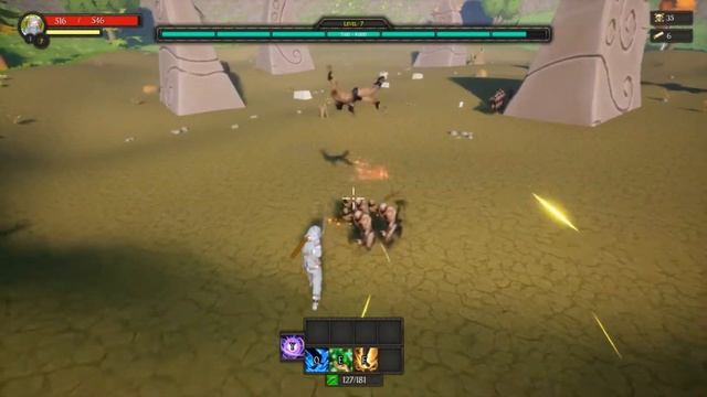 Kingdom Fall, Dawn of the Druid ★ Gameplay ★ PC Steam [ Free to Play] Action RPG game 2021 ★ смотреть онлайн