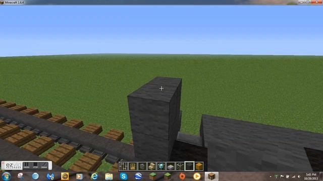 MINECRAFT - How to Make a Train Passenger Car смотреть онлайн