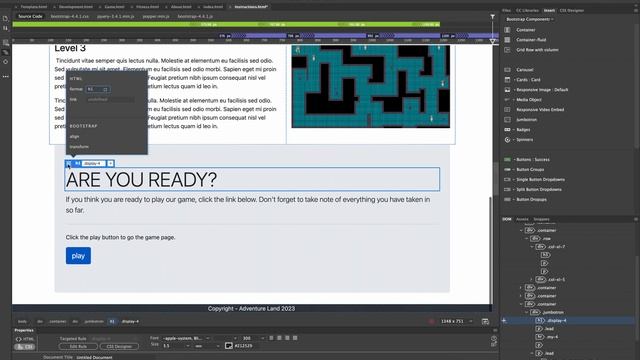 Using a jumbotron in Dreamweaver Bootstrap смотреть онлайн