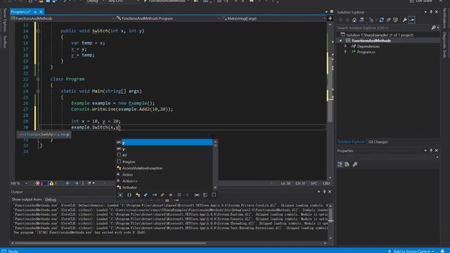 C# for Java Programmers: Functions and Methods смотреть онлайн