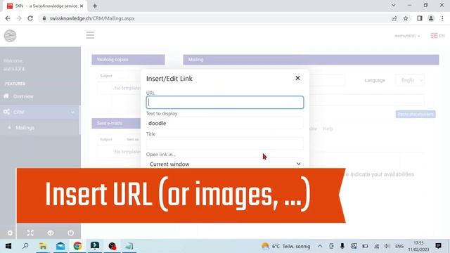 CRM service on SwissKnowledge смотреть онлайн
