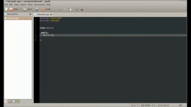 C++0x Thread Tutorial смотреть онлайн