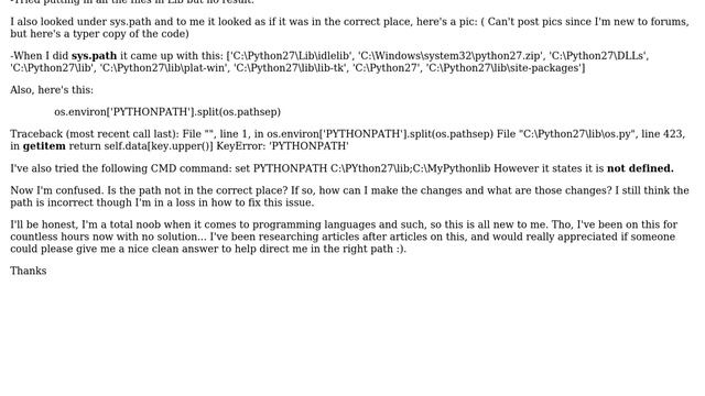 PyDev Eclipse Python interpreters Error: stdlib not found смотреть онлайн