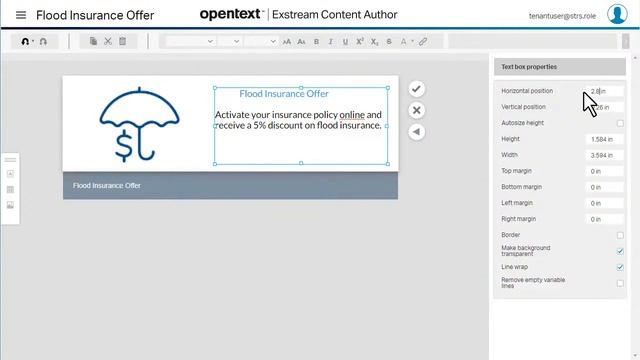 How to format content with properties in Content Author | OpenText Exstream смотреть онлайн