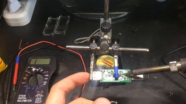 Переделка USB тестера под внешнее питание