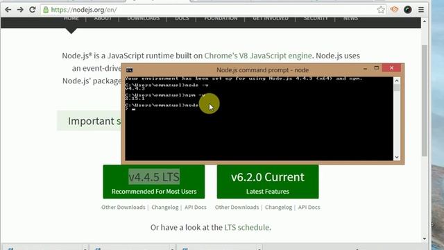 NodeJS Tutorial for Beginners- #1. Installing NodeJS and creating your first app смотреть онлайн