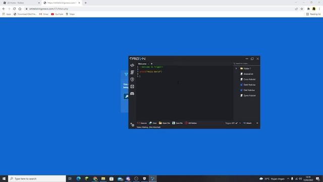 EXPLOIT/EXECUTOR ROBLOX - TRIGON EVO смотреть онлайн
