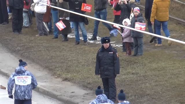 Олимпийский огонь в Липецке! смотреть онлайн
