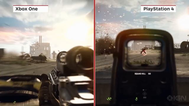 Battlefield 4: Xbox One/PS4 Graphics Comparison смотреть онлайн