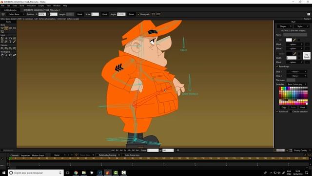 Moho Pro 12 CHARACTER RIG DEMO смотреть онлайн