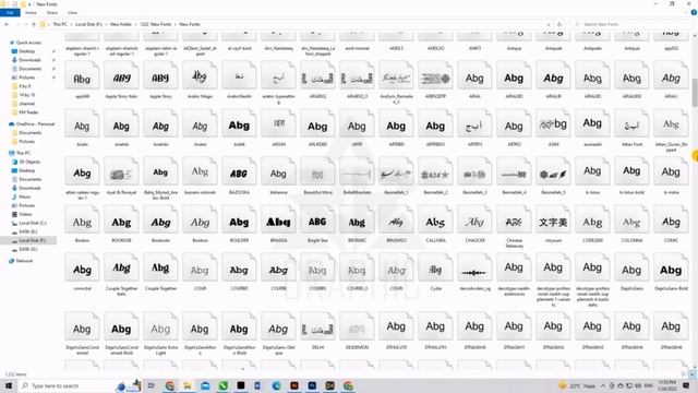 Adobe Photoshop fonts pack free download / 1,222 fonts Download смотреть онлайн