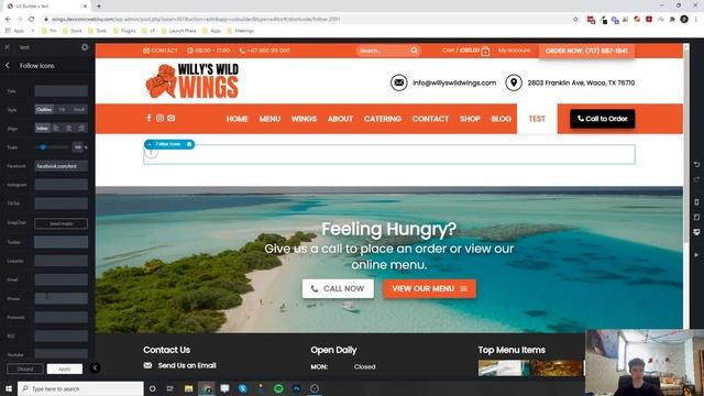 How to Set Up the Follow Icons Element in the Flatsome UX Builder смотреть онлайн