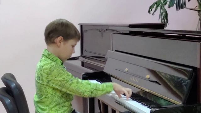 Яковець Владислав. А. Стоянов. Етюд 24.2кл. смотреть онлайн