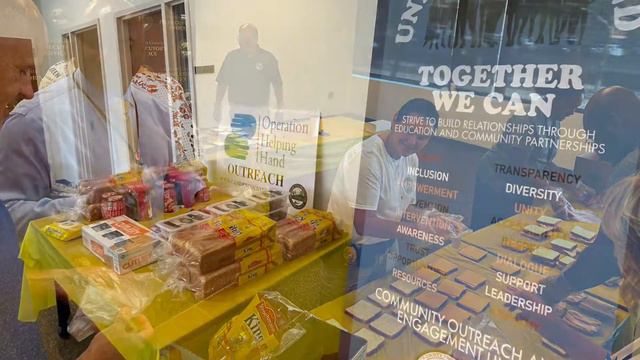 CCPO, COMMUNITY OUTREACH ENGAGEMENT UNIT PREPARE, DELIVER 200+ SANDWICHES TO CATHEDRAL KITCHEN смотреть онлайн