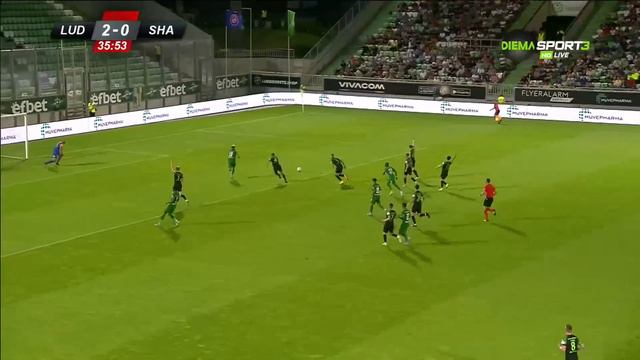 Ludogorets - Shamrock 3:0 | UCL - Second qualifying round смотреть онлайн