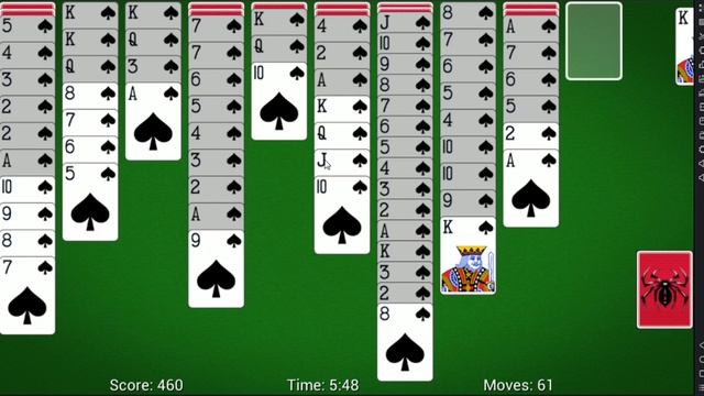 Free Spider Solitaire for Android by MobilityWare смотреть онлайн