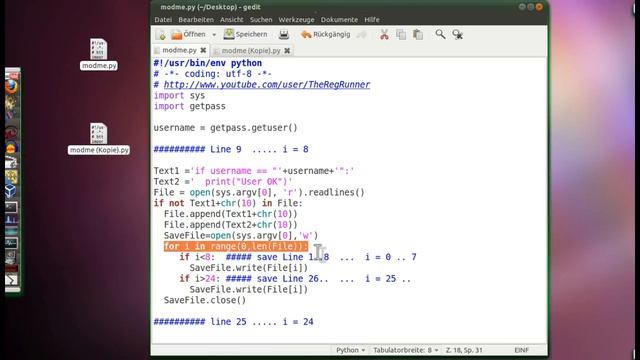 Python : Ein sich selbst modifizierendes Programm schreiben смотреть онлайн