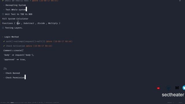 Building E-Commerce Using TDD , Laravel & Vuejs In Arabic : #1 Introduction To Testing смотреть онлайн