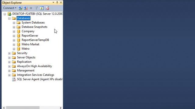 3 Mis  DataBase 2   - SQL server Interface