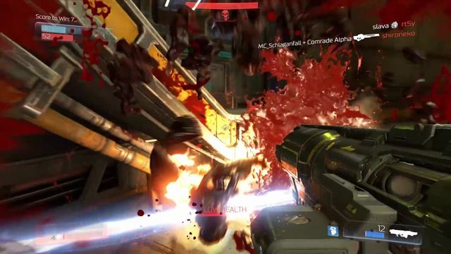 DOOM 2016 (DOOM 4) Gameplay — ДИКОЕ МЕСИВО! BETA!