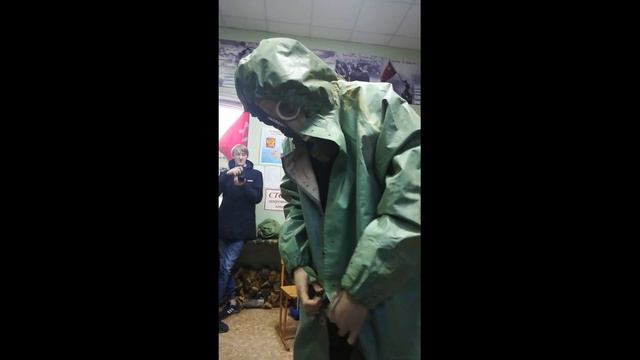Сдача нормативов по одеванию общевойскового защитного комплекта смотреть онлайн