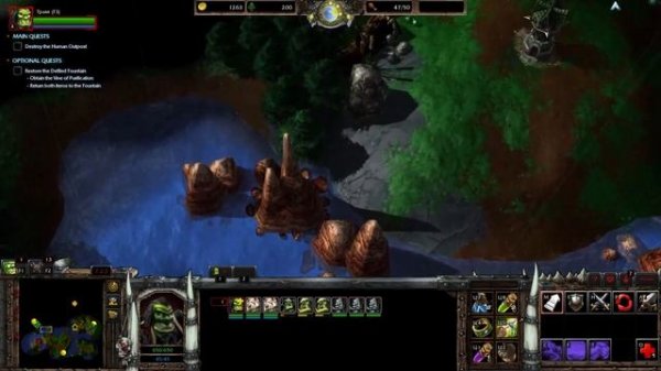 WARCRAFT 3 НА ДВИЖКЕ STARCRAFT 2! - ИСХОД ОРДЫ! - НА КРЫЛЬЯХ БУРИ! - Warcraft 3: Azeroth Reborn #2