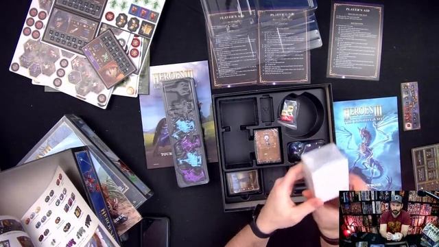 Heroes Of Might And Magic III The Board Game UNBOXING!