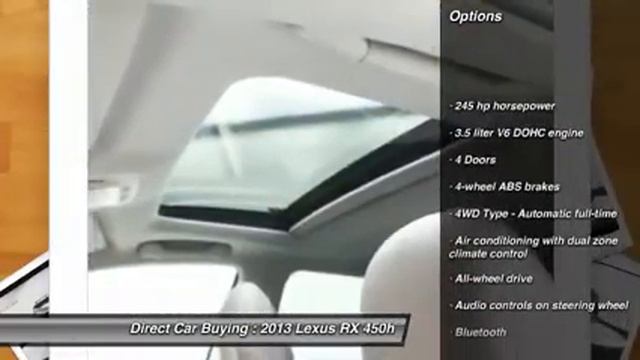 2013 Lexus RX 450h Sterling VA D93113 смотреть онлайн