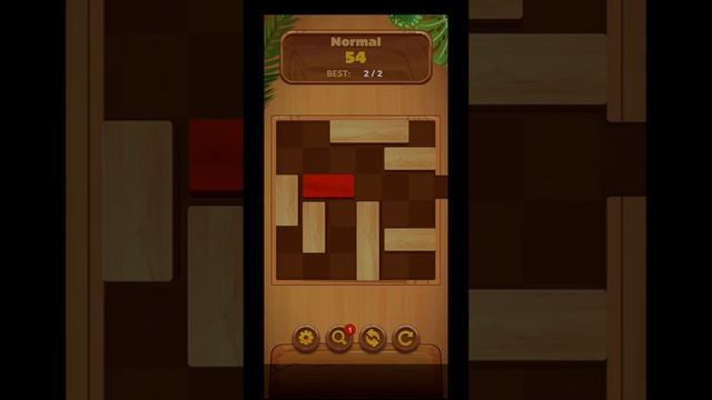Unblock : Sliding Block Puzzle Normal Level 54 смотреть онлайн