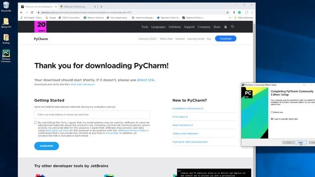 Installing Python and Pycharm смотреть онлайн