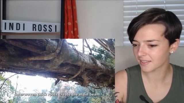 Living Root Bridges and other Structures - Engineering and Design Overview | REACTION!! смотреть онлайн