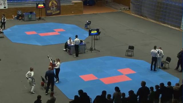 Тхэквондо ВТФ. Финал Всеукраинского Гран-При "Атака". Даянги 2, 4. смотреть онлайн