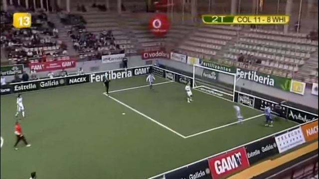 Pase de gol del Mono Montoya en el All Star 2011 de la Liga Fertiberia de fútbol indoor смотреть онлайн