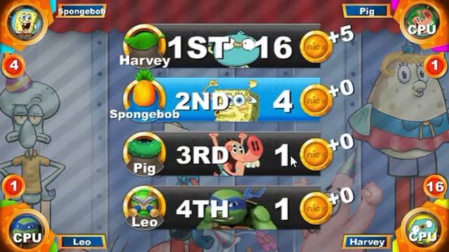 Block Party 2 - Nickelodeon Games - Gameplay смотреть онлайн