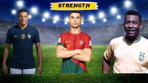 Old 🆚️ New 🆚️ Future🤯🔥 ( Messi Ronaldo Neymar vs Pele Maradona Cruyff vs Haaland Mbappe Vinicius)