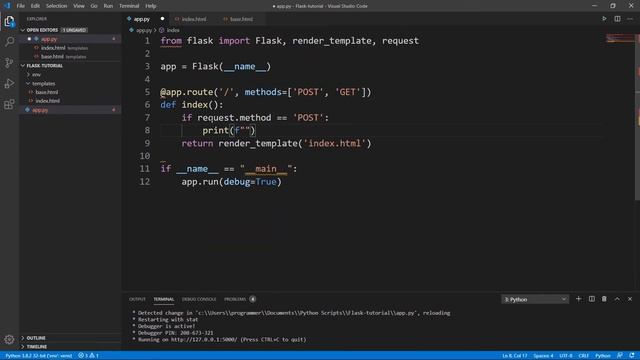 Create a free live web app using Python, Flask and Heroku. смотреть онлайн