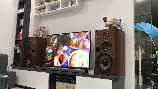 Lâu lâu mới lại được thưởng âm cặp Onkyo D-77MRX смотреть онлайн