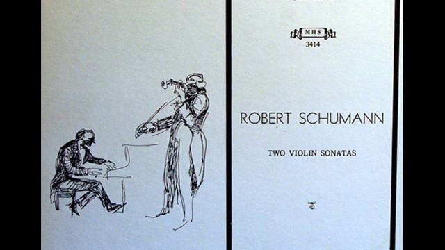 Schumann / Totenberg / Balsam, 1960s: Violin Sonata No. 1 in A minor, Op. 105 - Complete смотреть онлайн