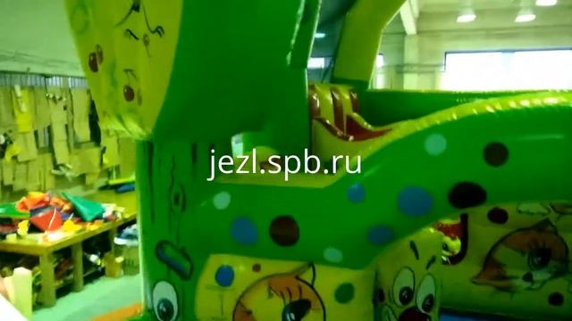 Лесовичок надувной батут с внутренними конструкциями смотреть онлайн