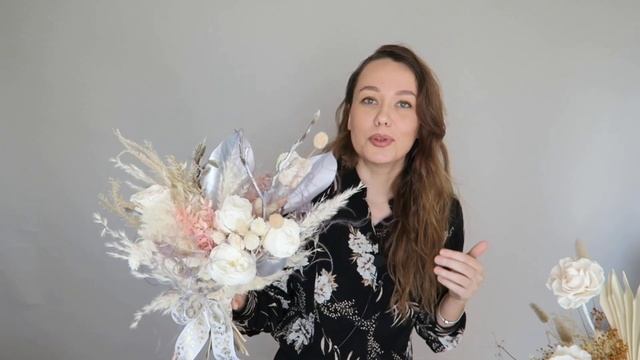 Цветы, которые не вянут // флористика для начинающих смотреть онлайн