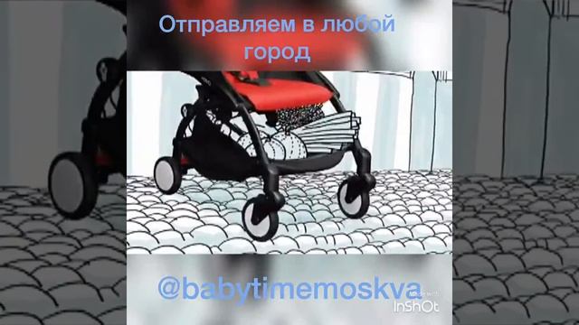 Babytime коляска Мультяшный видео обзор преимущества коляски