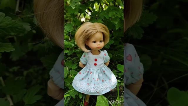 Платье для куклы мини Паола Рейна