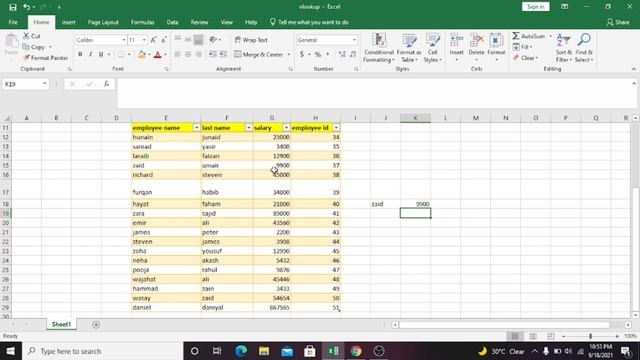 Excel VLOOKUP Formula In Just 5 Minutes .How to use VLOOKUP formula lecture in Urdu/Hindi 2021 смотреть онлайн