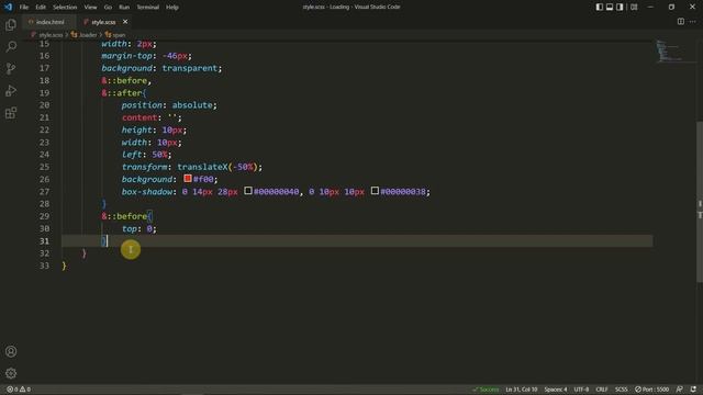 Sass Loading Animation | Loader Using Html Sass or Scss смотреть онлайн