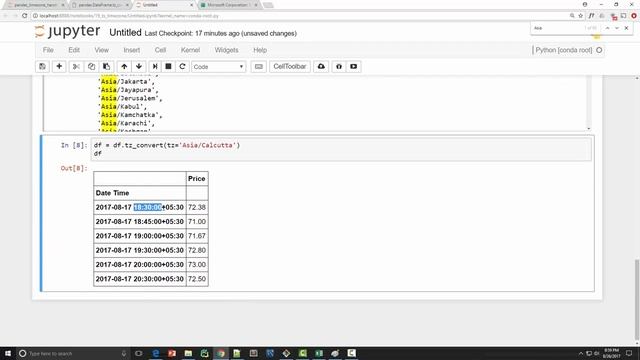 Pandas Time Series Analysis 6: Timezone Handling 2019 смотреть онлайн