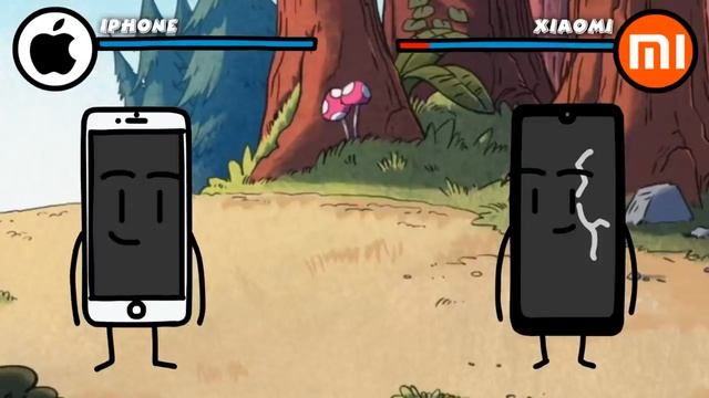 БИТВЫ СМАРТФОНОВ ( Iphone, Nokia 3310, Xiaomi, Huawei ) смотреть онлайн